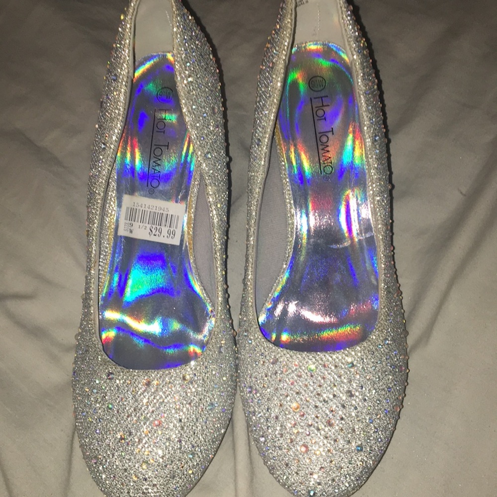 Hot Tomato Sparkling Shoes